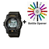 Casio G-Shock Digital Mens Green Tide Graph Watch G-7900-3DR Bottle Opener Bundle G-7900-3DR+BO by 45 